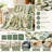 Botanical Print Plush Throw Blanket, Floral Lightweight Cozy Fleece Bed Blanket for Sofa Couch Bedroom Living Room Home Decoration-135620817