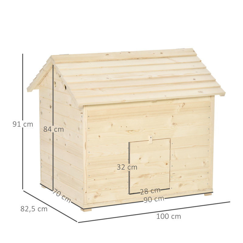 Weather Resistant Small Animal Hutch