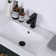 Bathroom Sink Faucet Single-hole Single-handle With Drain Assembly