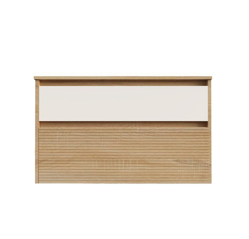Bathroom Vanity Cabinet CODE Collection by DAX, 40" W, Red