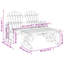 Ensemble de patio 2 pièces Vidaxl-97884521