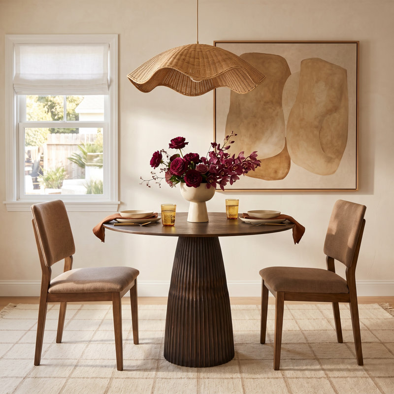 Erkin Round Dining Table