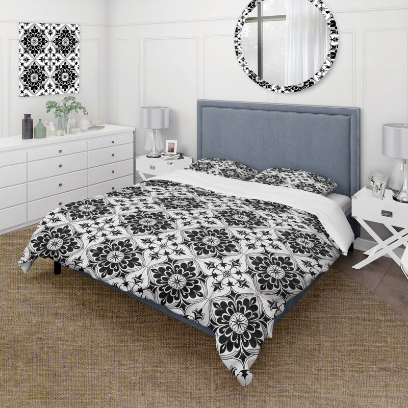 Ensemble de housse de couette Traditional, Housse de couette très grand + 2 très grandes ta