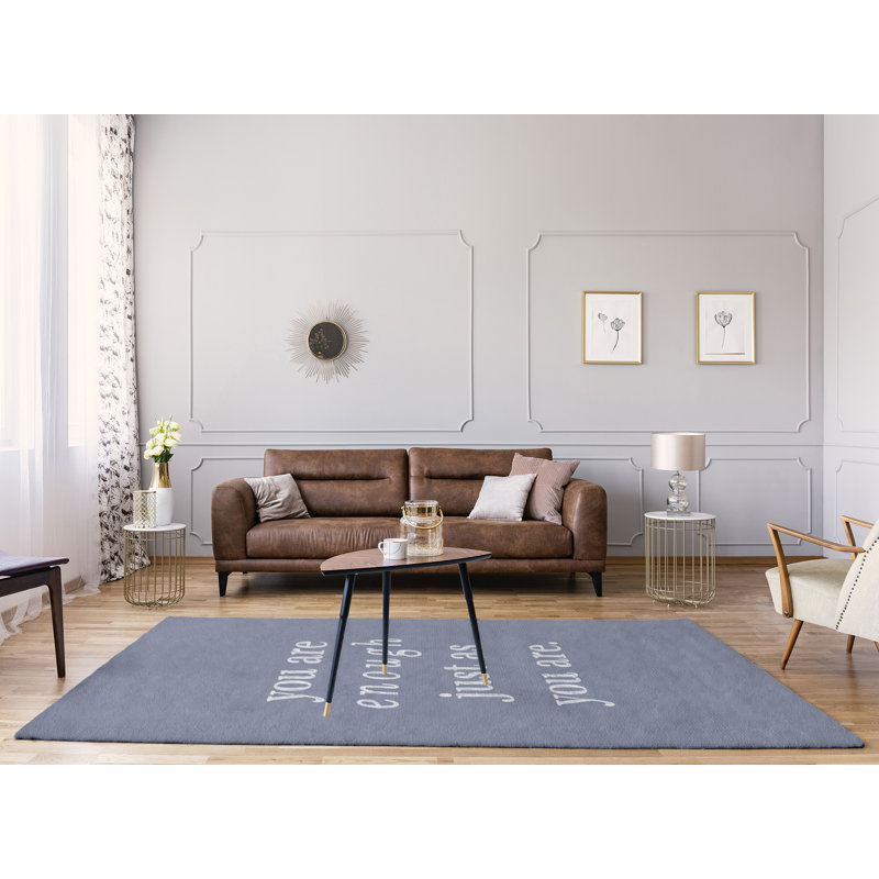 À l’écriture, vous êtes assez tapis poly-chenille, Rectangle 5 pi x 7 pi