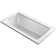 Archer Drop-In Bath with Bask Heated Surface and Reversible Drain