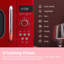 800W 20L Retro Microwave Oven with LED Display-97966933