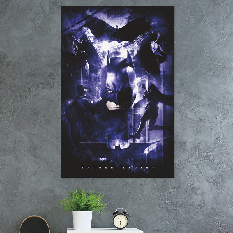 Impression sur papier batman-action