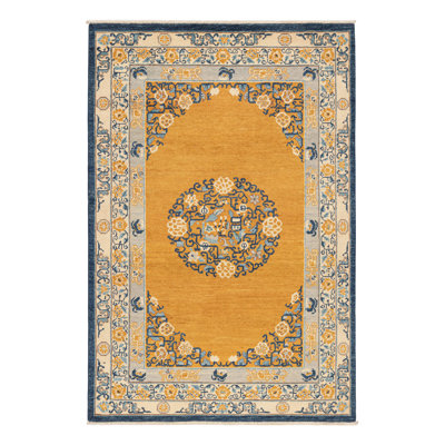 One-of-a-Kind Rectangle 9'2" X 12' Hand Knotted Area Rug