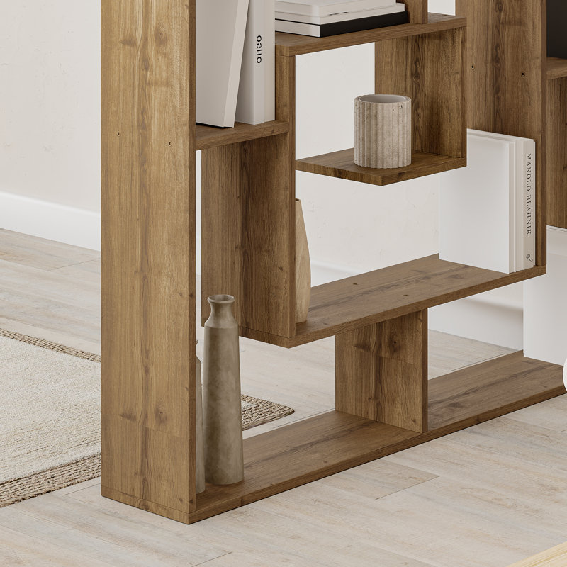 Labirent Bookcase | Modern Maze-Design Freestanding Shelf Unit, Hitit