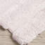 Tapis pour salle de bain 17 po x 24 po, motif rayé, envers antidérapant, fibre facile à laver, rayé, doux, lavable à la machine