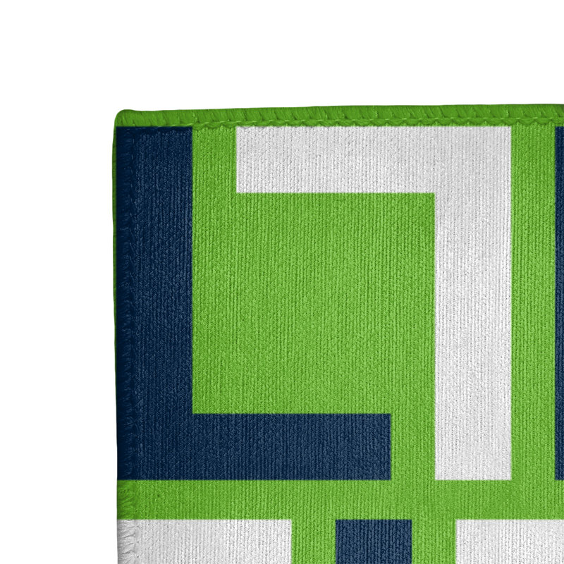 Geometric Indoor Rug, Rectangle 8' x 10'