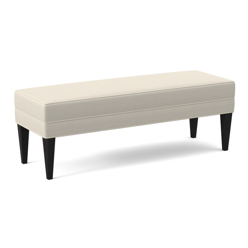 Banc rembourré Livery, Espresso, Galet Chartres