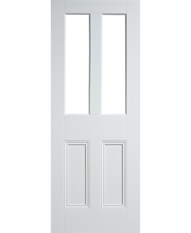 Malton Unglazed Primed White Internal Door, 198.1cm H x 76.2cm W x 3.5cm D