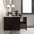 24“ Wall Mounted Floating Bathroom Vanity With White Ceramic Sink