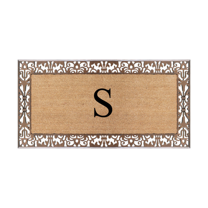 Tapis de porte antidérapant Dyari Natural, S