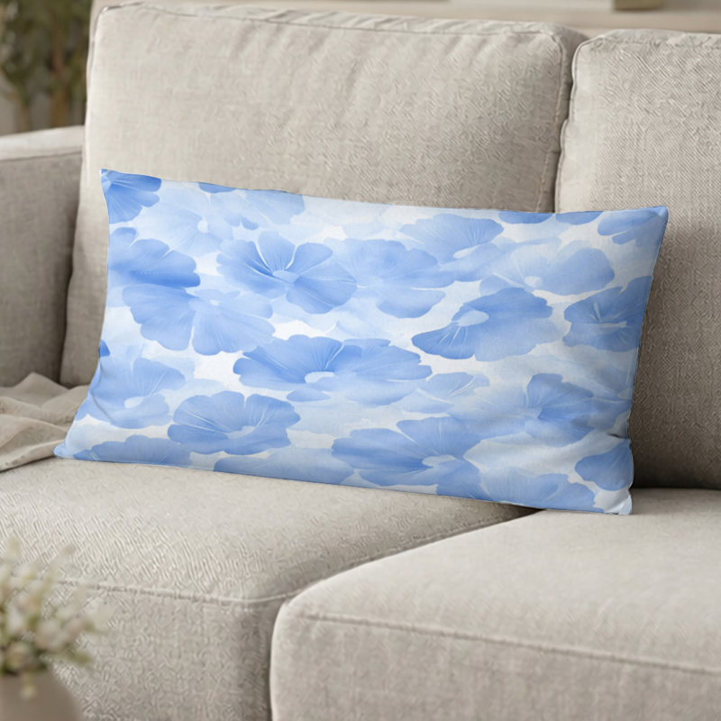 Coussin Floral, H 12 po x l 20 po