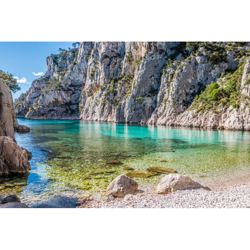 Calanque D'En-vau by Pocholocalapre - Wrapped Canvas Print, 12" W x 8" H
