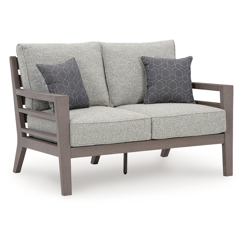Causeuse d'extérieur avec coussin Franchette