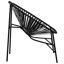 Garden Chair Set 3 Pcs Poly Rattan-814171