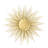 Wallner Metal Sunburst Wall Mirror