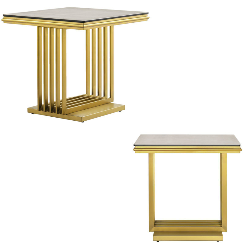 Ensemble de tables de bout