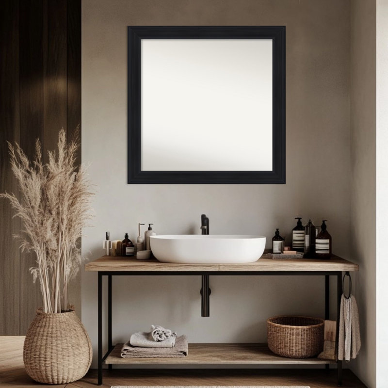 Miroir mural de salle de bain Abbey, 30,75 po x 30,75 po