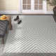 Cream/Grey Indoor/Outdoor Rug