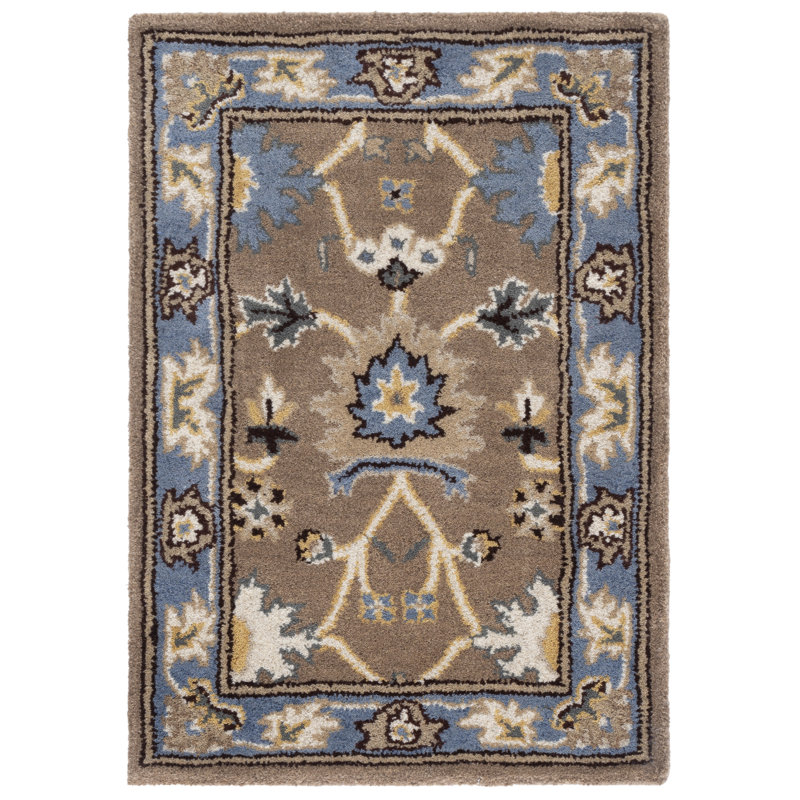 Cranmore Hand Tufted Wool Oriental Rug, Rectangle 2' x 3'