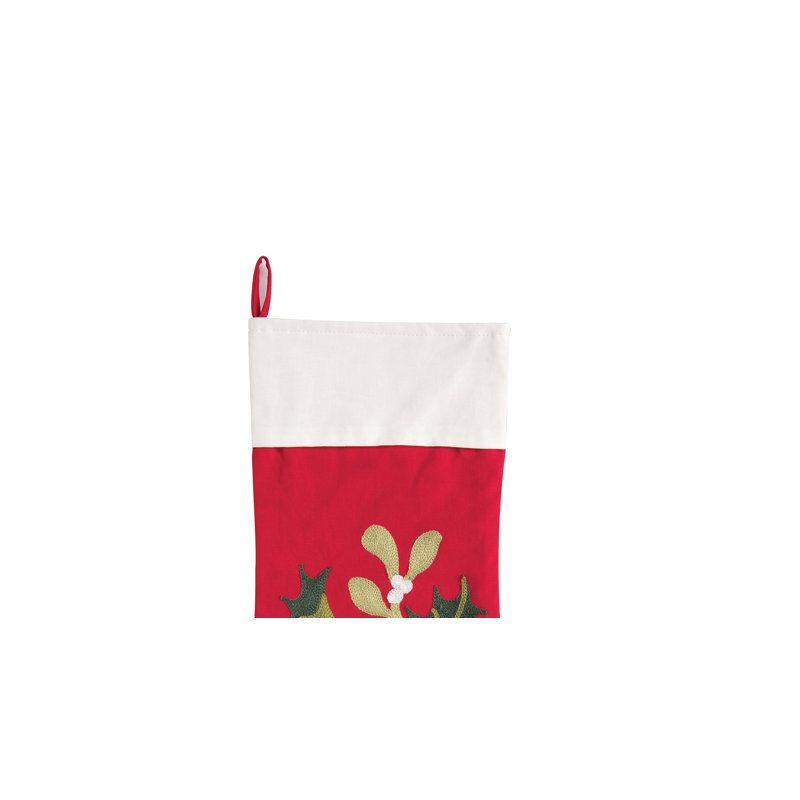 Holly Branch Stocking