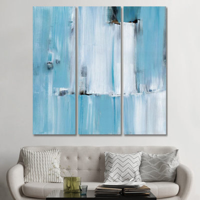 Waterfall - Canvas Wall Art Set - Wrapped Canvas (Set of 3)