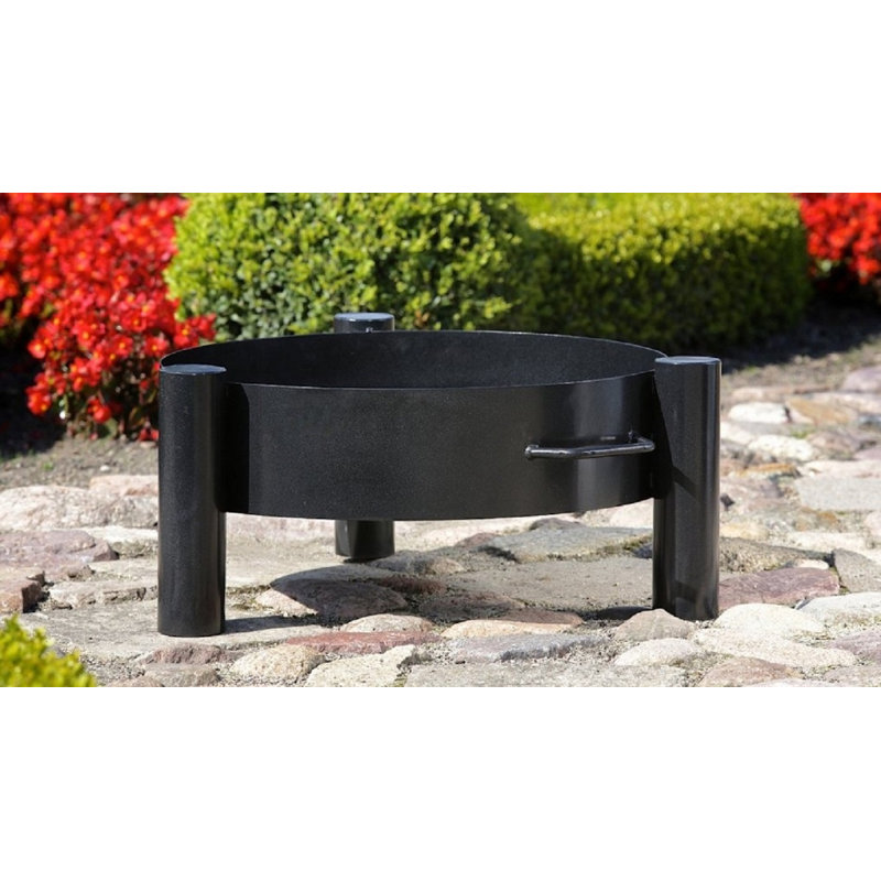 Ulsteinvik Steel Wood Burning Smokeless Fire Pit, 30" H x 70" W x 70" D