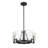 Aenon Chandelier with Hammered Water Glass-111194520-111194521-111194525