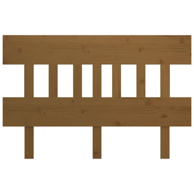 Jasdeep Solid Wood Slat Headboard