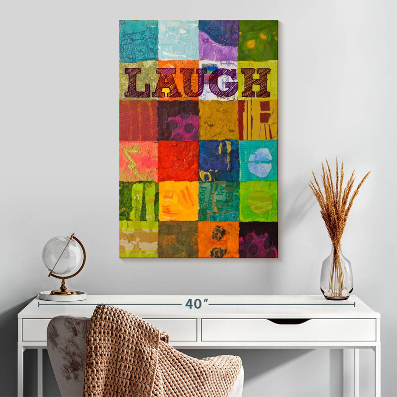 Ashelle Laugh Patchwork, H 30 po x l 20 po