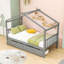 Lit simple en bois avec deux tiroirs de rangement Autym-1597899903
