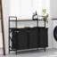 Laundry Basket 3 Compartments With Shelves