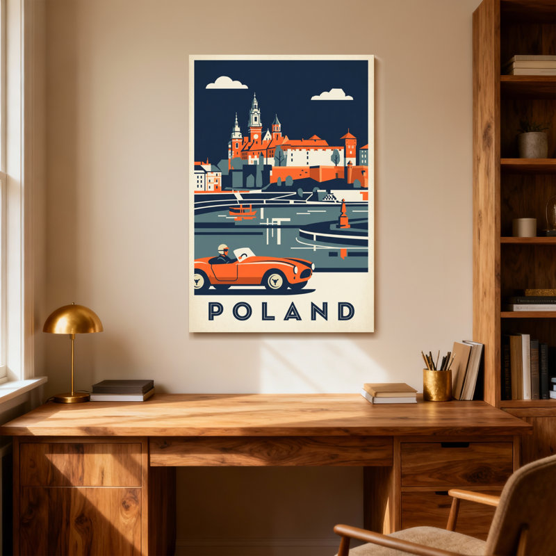 «Scenic & Cityscapes, Pologne», H 24 po x l 16 po