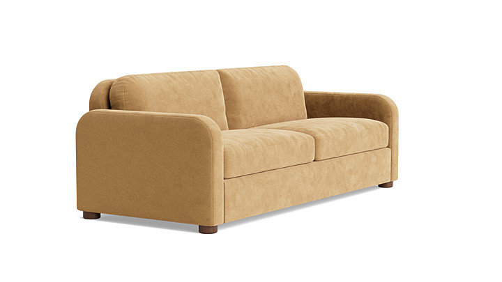 Archie Sofa (85"), Performance Velvet - Nutmeg