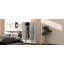 3 Door Wardrobe Closet With Storage Drawers,Shelves And Hanging Rod,White