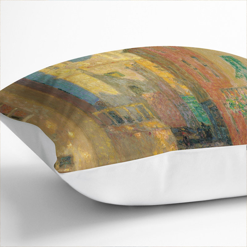 Church Street Scatter Cushion, 55cm H x 55cm W x 20cm D, White