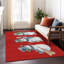 Tapis de Noël Xhevrie bonhomme de neige intérieur / extérieur lavable à la machine-1540654355