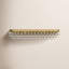 Masel 8-Light Dimmable Vibrant Gold Vanity Light