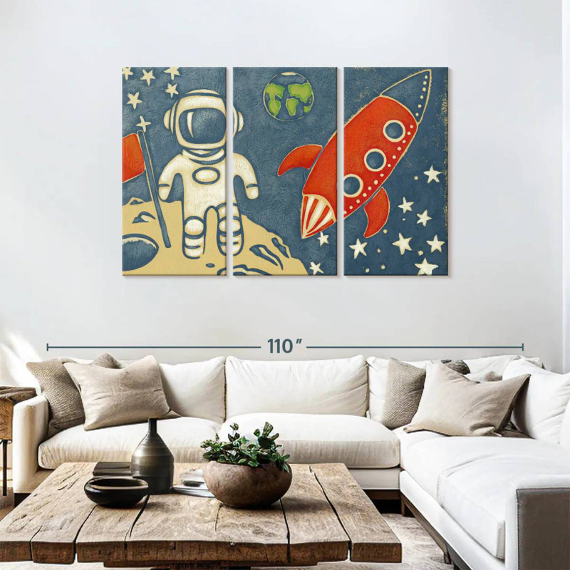 Oberle Space Explorer I, 48" H x 74" W