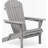 Solid Cedar Wood Folding Adirondack Chairs For Patio, Garden, And Backyard, Set Of 2 With Classic Design And Easy Assembly-642244121