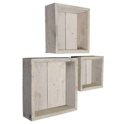 Square Cube Shelf with Adjustable Shelves