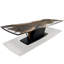 Evandros Walnut Wood Dining Table-1613388889