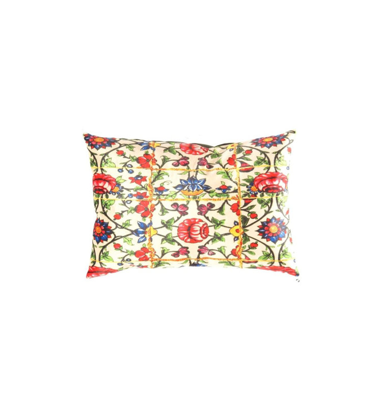 Coussin en velours persan 16 po x 24 po