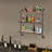 3-Tier Wine Rack, Wall-Mounted Wine Bottle Rack-1415785446