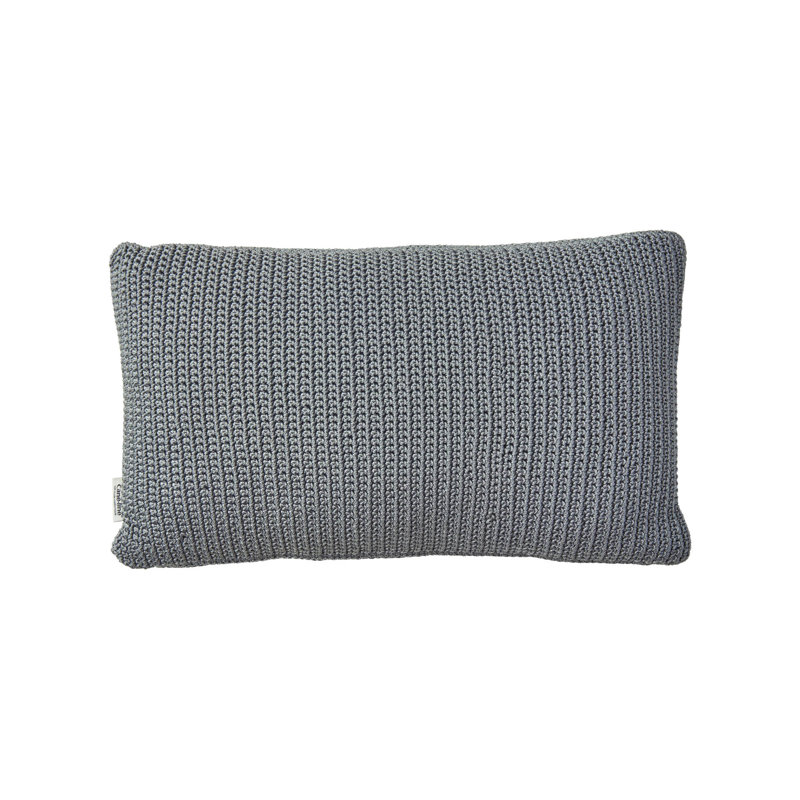 Divine Outdoor Rectangular Pillow Cover and Insert, Gray