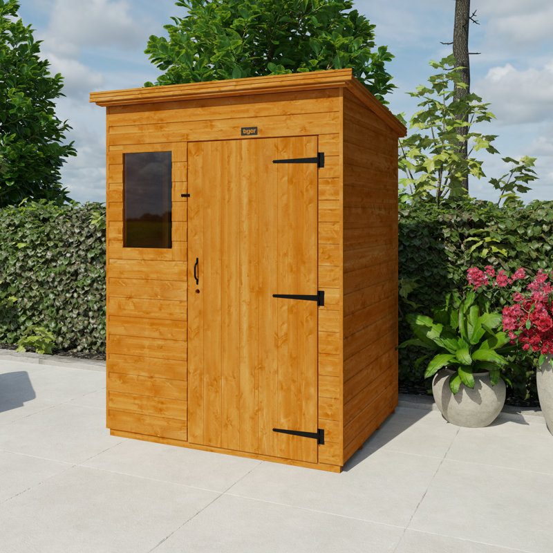 5x4w Tiger Shiplap Pent